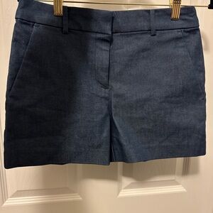 LOFT Blue Bermuda Shorts Tailored Fit